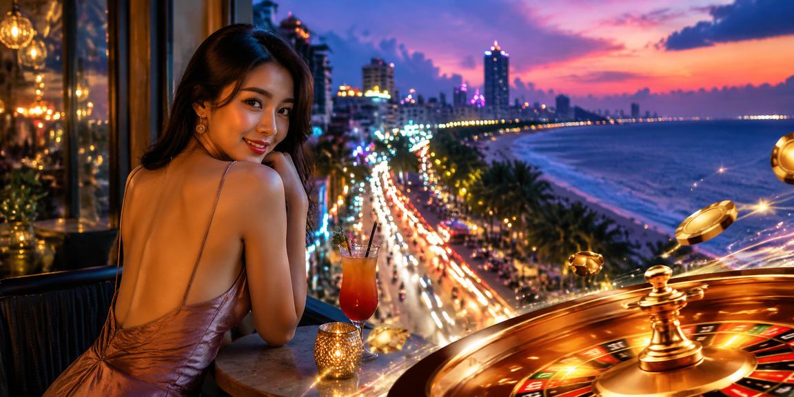 Người dùng TP. Hồ Chí Minh ngồi cà phê xem thông tin roulette và khuyến mãi sòng bài trực tuyến
