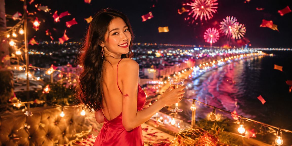 Khung cảnh lễ hội tại Phan Thiết – nơi người dùng theo dõi kèo thể thao trong không khí sôi động