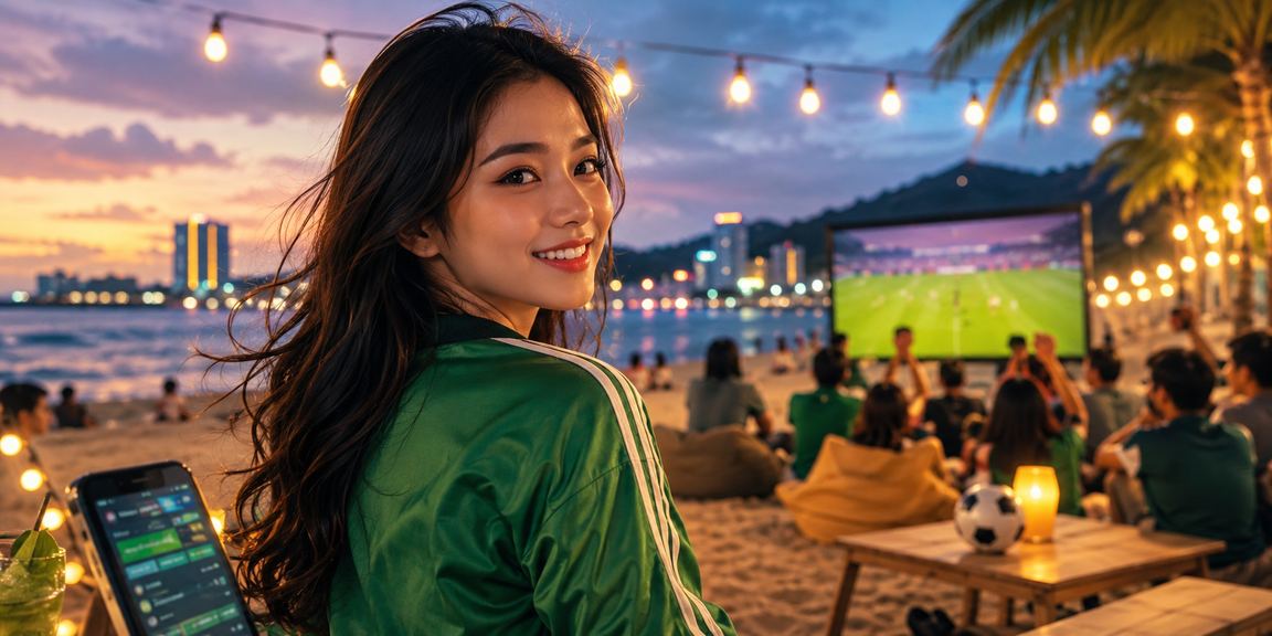 Người chơi tại Sài Gòn đăng nhập tài khoản 709 để theo dõi kết quả cá cược thể thao trên bãi biển